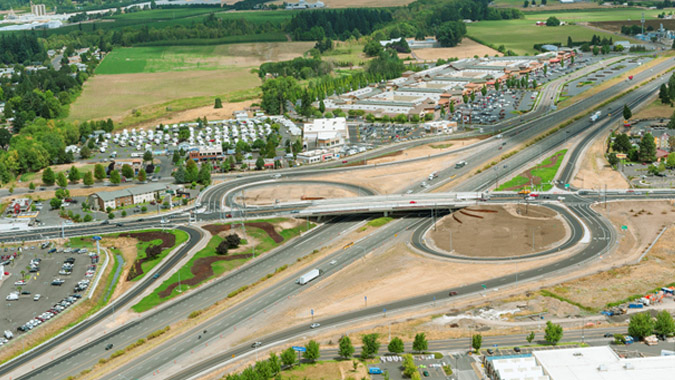 I-5 Woodburn Interchange and Transit Facility Project  - Woodburn, Oregon