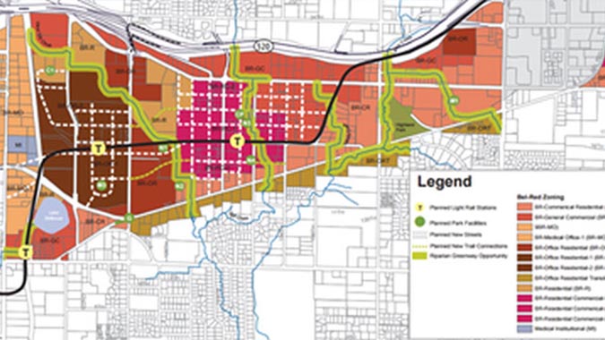 Belred Street Network - Bellevue, Washington