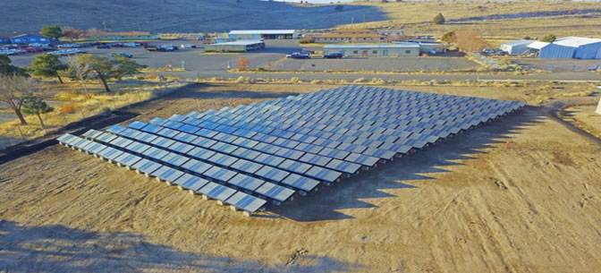 Water-generating hydropanels farm