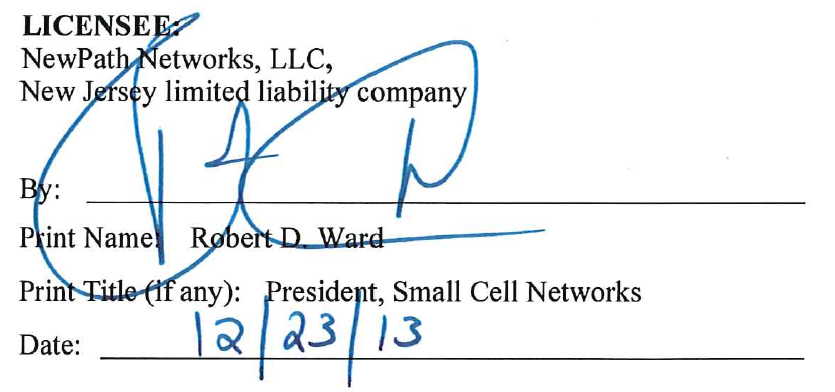 Ward Signature