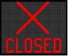 Red X - Closed