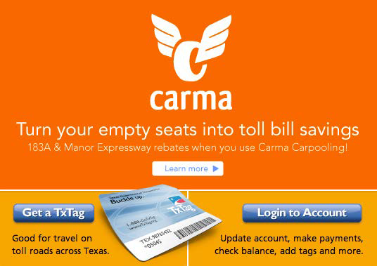 carma managed lane discounts