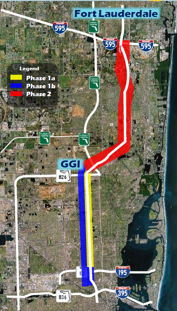 Map area Fort Lauderdale