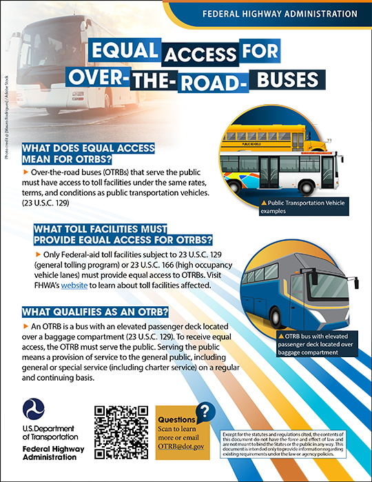 Equal Access for Over-The-Road-Buses