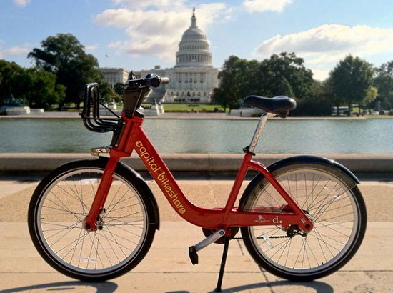 Capital Bikeshare bike
        