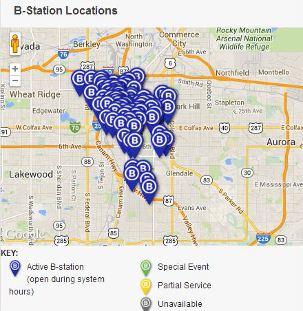 B-Station Locations