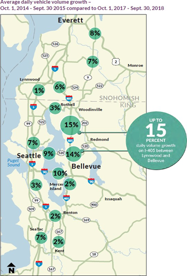 map showing distribution of popularity of ETLs from 2% up to 15%