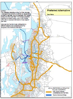 Preferred Alternative map