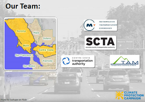 Logos of MTC, CCTA, SCTA, and TAM