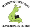 Logo: slugging Tour 2010 - Leave no slug behind