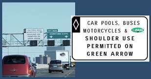Photo - Car pools sign