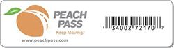 Logo: Peach Pass
