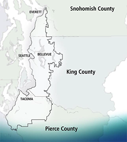 Sound Transit District Map