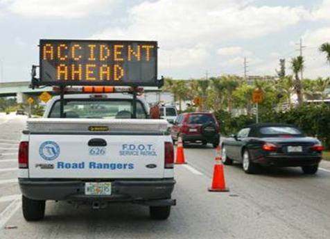 Photo - Accident ahead