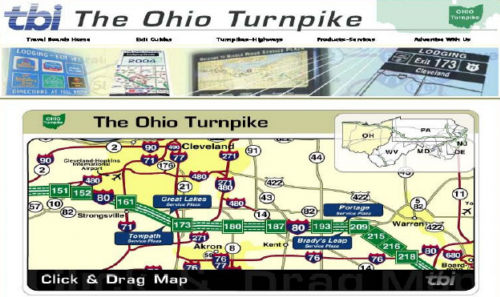 Image of the Ohio Turnpike area