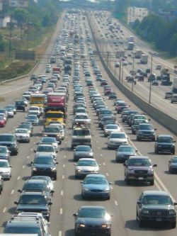 Photo of traffic congestion