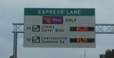Express Lane Sign