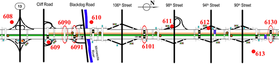 Segments of interest diagram