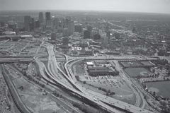 Figure 3 I-394 MnPass lane entering downtown Minneapolis and I-94