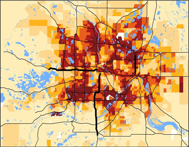 Congested Peak Period Freeway Trips by TAZ 