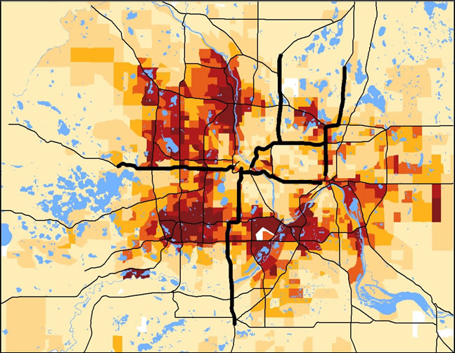 Congested Peak Period Freeway Trips by TAZ 