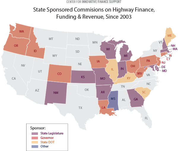 Blue Ribbon Commission Map, January 2018