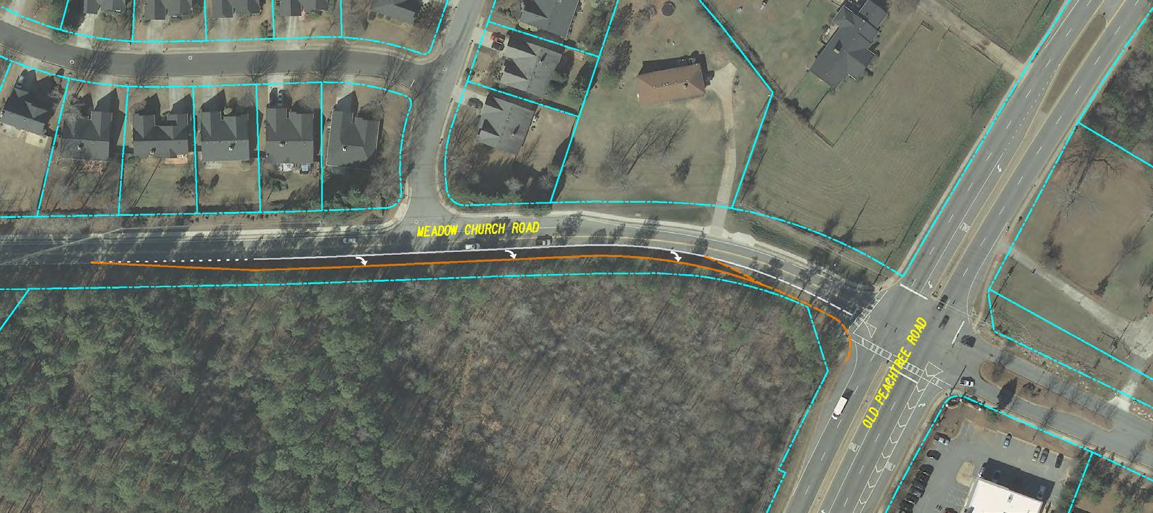 right-turn lane built through Gwinnett
