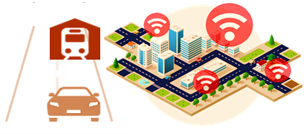 Graphic depicting fiber optic internet opportunities