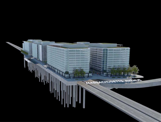 3D rendering of 395 Capitol Crossing, D.C.