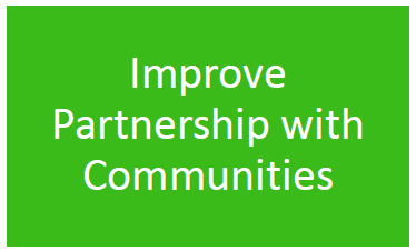 Improve Partnership with Communities