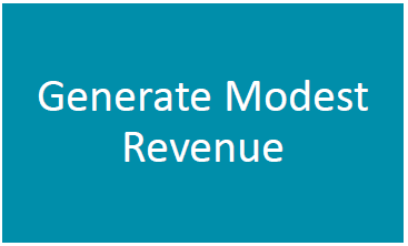 Generate Modest Revenue