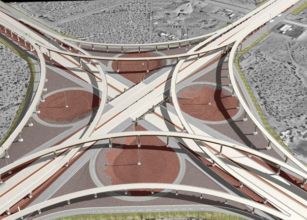 Design concept of interchange.