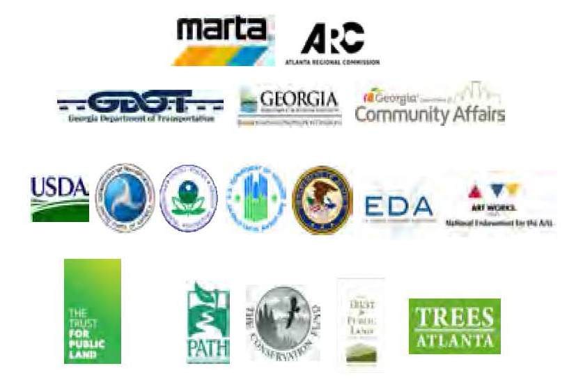 Logos of various partnership agencies