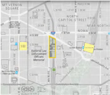 capitol crossing area map