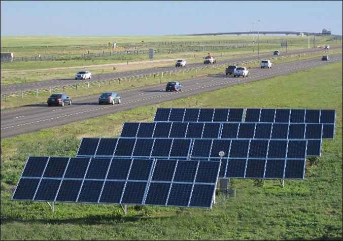 solar PV arrays
