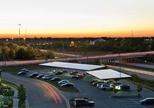 solar parking canopies