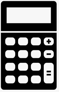 Icon of a calculator