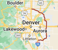 Map shown here with train tracks designated with solid fill.