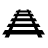 Icon train tracks