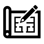 Blueprint plan icon