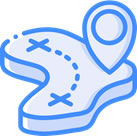 Contiguous area icon