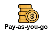 Pay-As-You-Go Icon