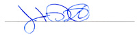 Jeffrey F Paniati Signature