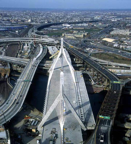 Photo: Leonard P. Zakim Bunker Hill Bridge