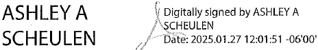 Ashley Scheulen Digital Signature