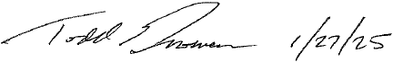 Todd Grosvenor Signature