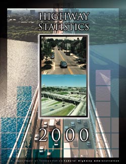 Cover of Highway Statistics 2000