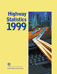 Highway Statistics 1999 Report Cover
