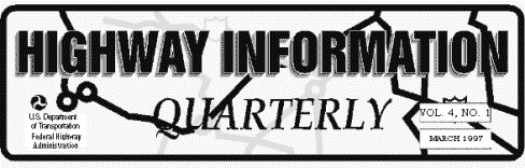 Highway Information Quarterly Graphic