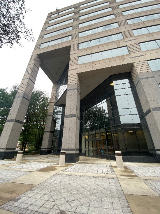 The exterior of the new NHI facility.